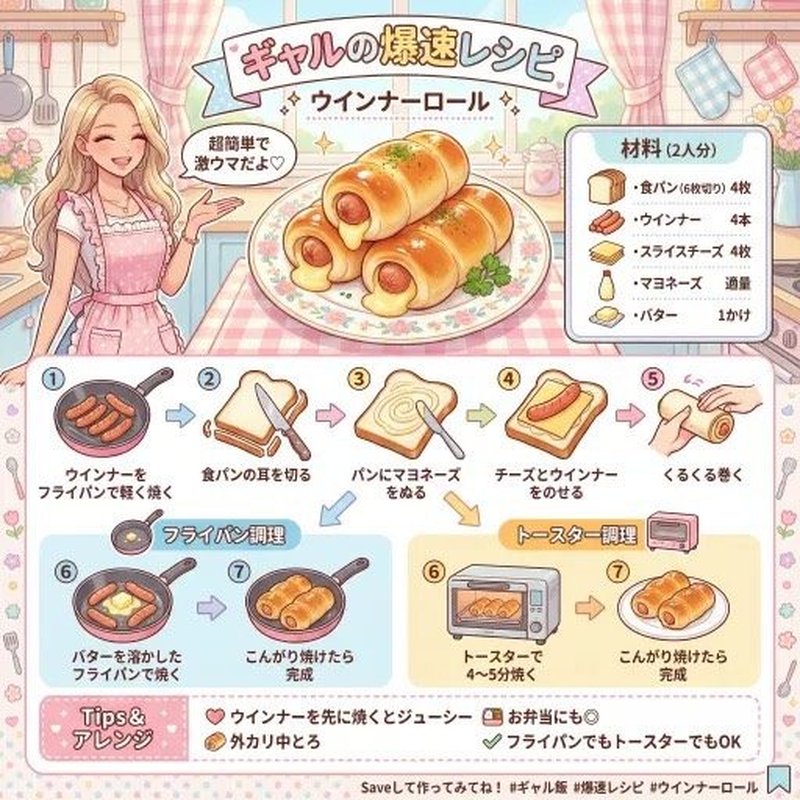 ギャルの爆速レシピ